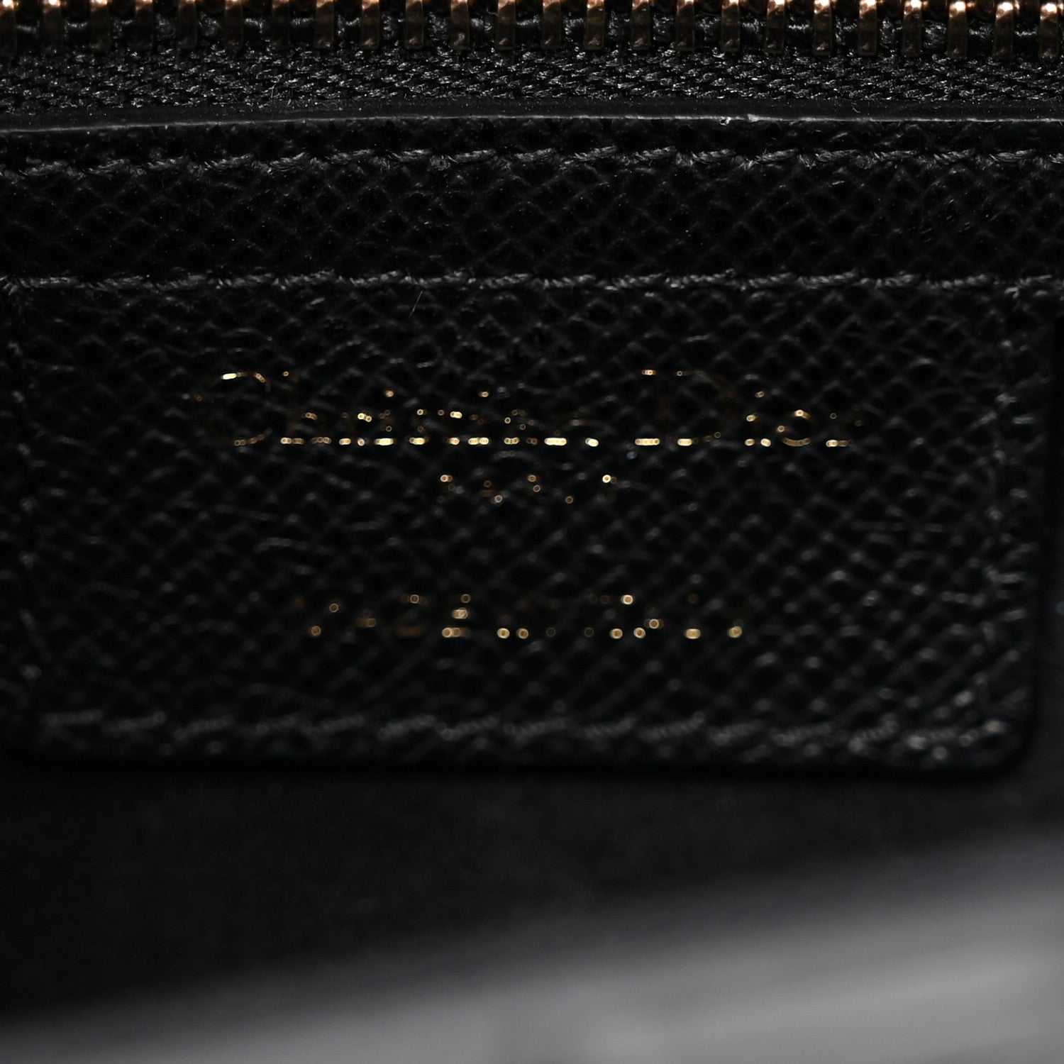 Christian Dior Grained Calfskin Saddle Bag Black 6 of 10