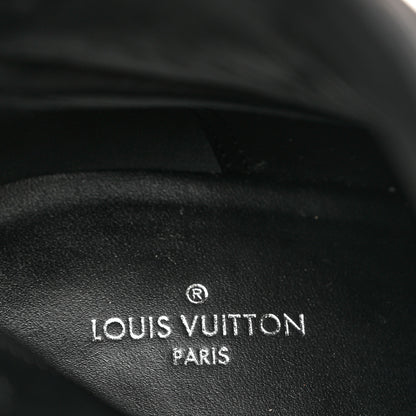 Louis Vuitton Patent Calfskin Monogram Star Trail Ankle Boots 37.5 Black 7 of 8