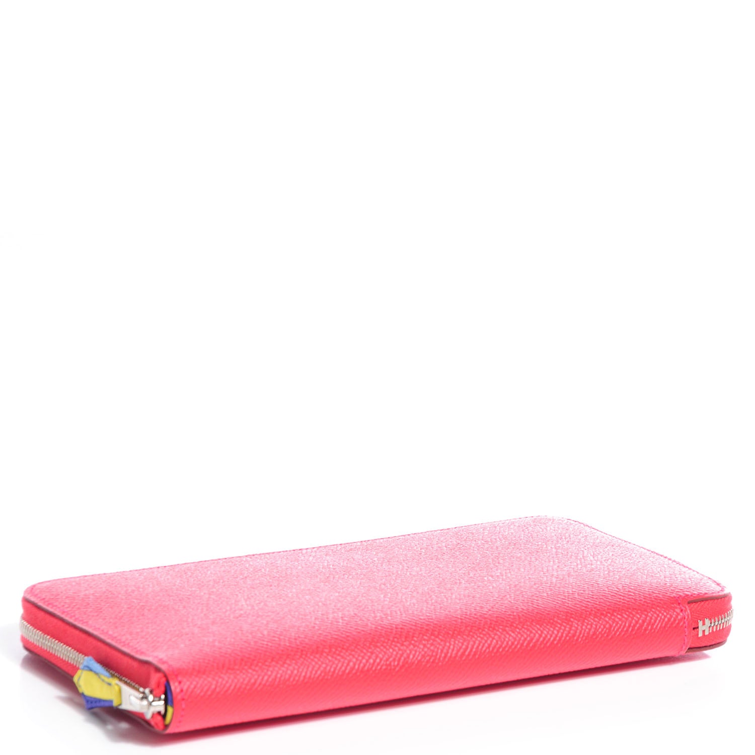 Hermes Epsom Silk'in Wallet Bougainvillea 4 of 14