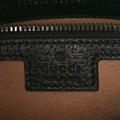 Gucci Wonka Grain Calfskin Large Diana Tote Bag Black 6 of 8