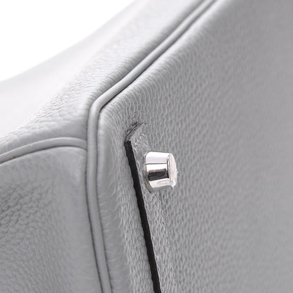 Hermes Togo Birkin 30 Gris Mouette 10 of 26