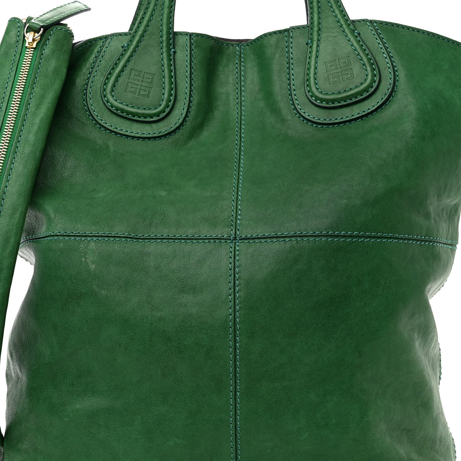 Givenchy Lambskin North South Nightingale Emerald 8 of 12
