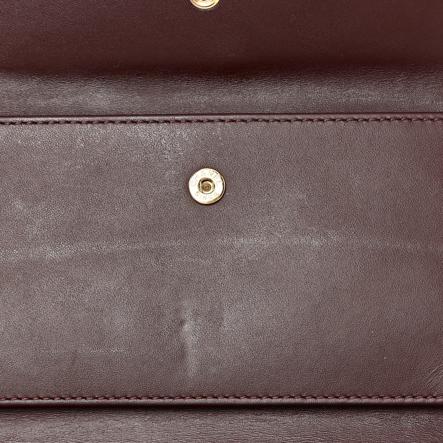 Caviar Quilted Large Flap Wallet Black