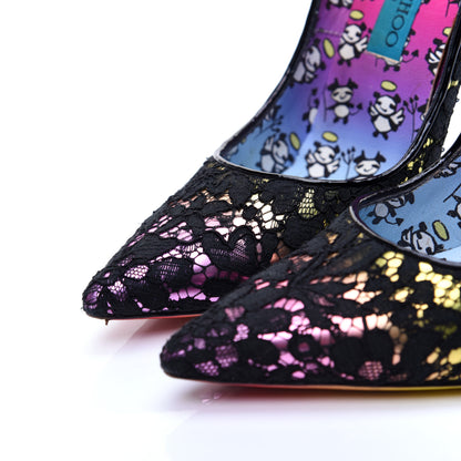 Jimmy Choo X ROB PRUITT Lace Anouk Pumps 38 Multicolor 6 of 12