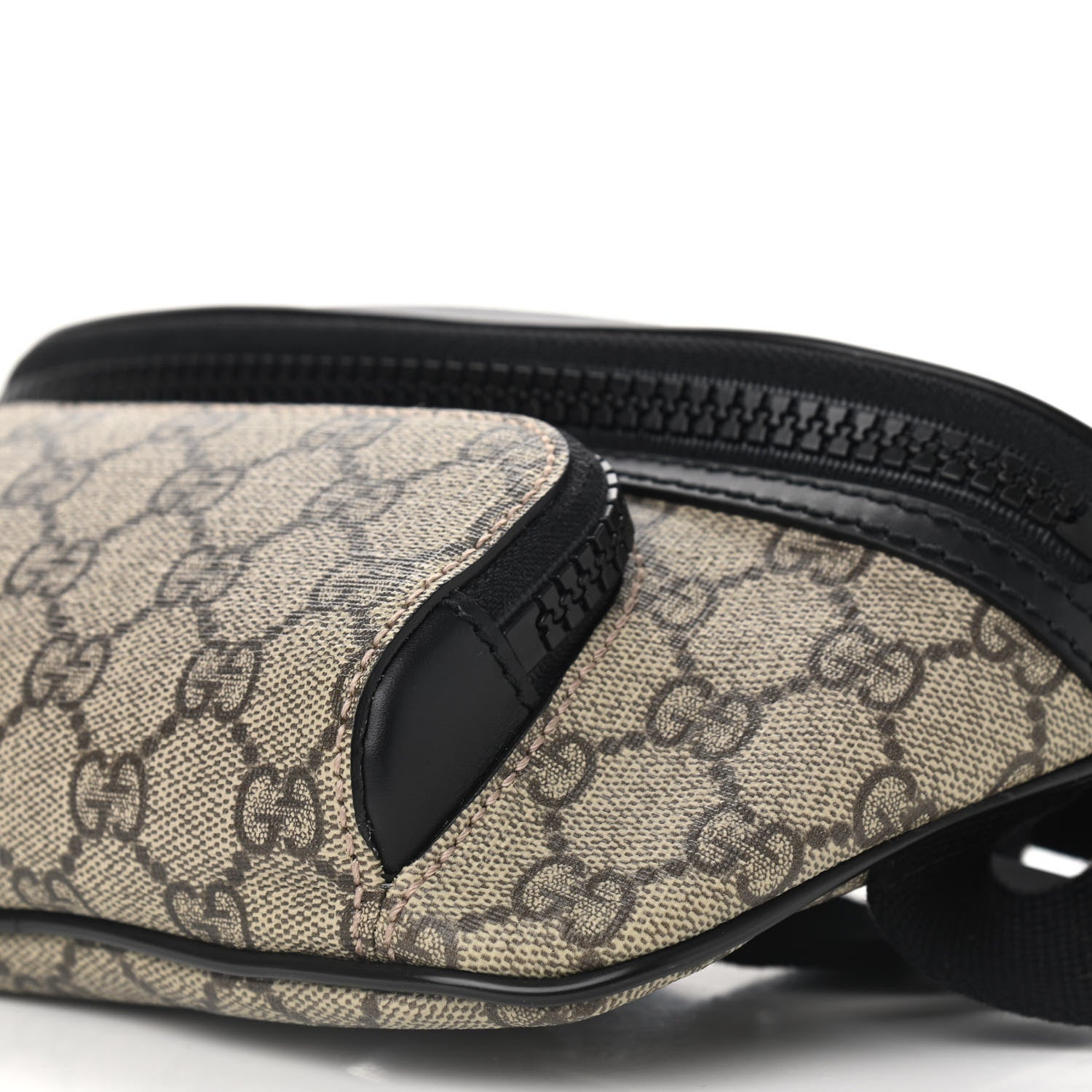 Gucci GG Supreme Monogram Belt Bag Black 9 of 9
