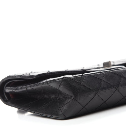 Chanel Aged Calfskin Quilted 2.55 Reissue 225 Flap Black 6 of 12
