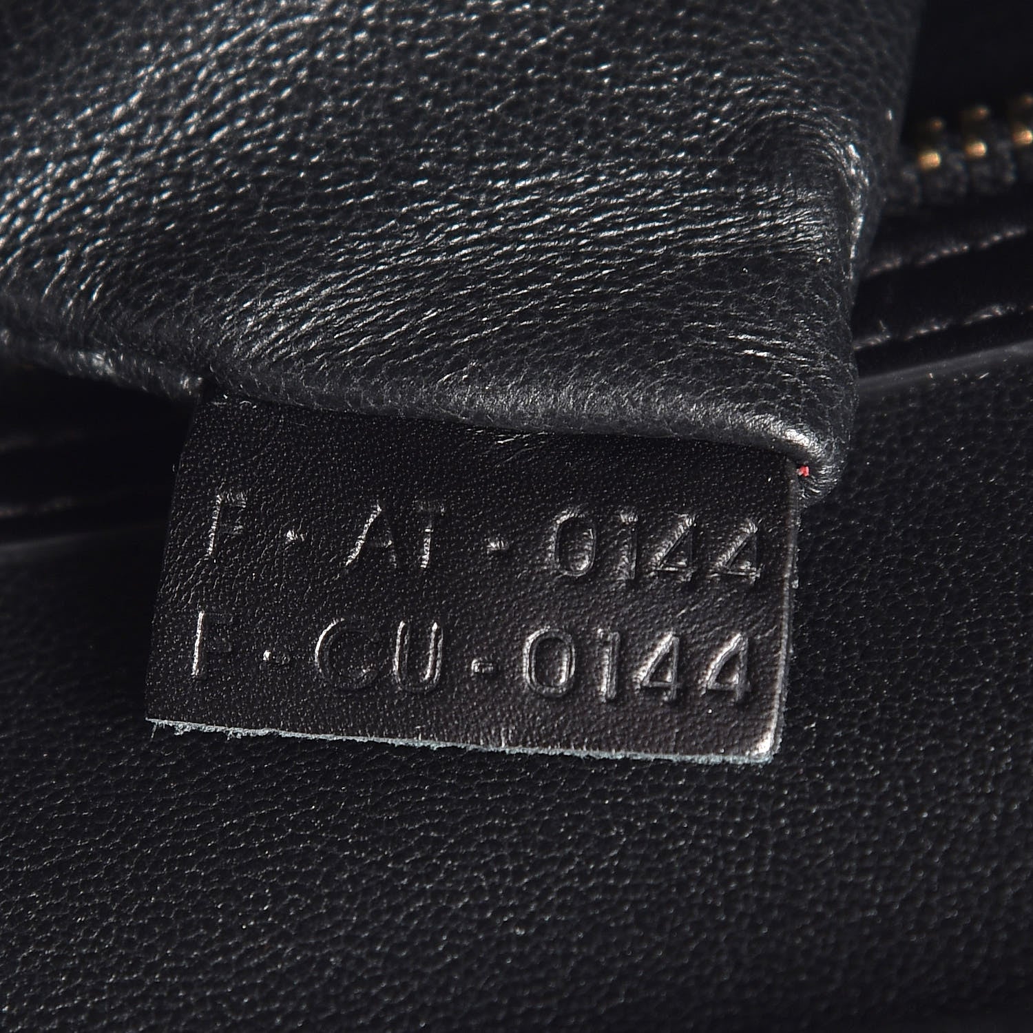 Celine Shrunken Lambskin Micro Bi-Color Luggage Black White 9 of 9