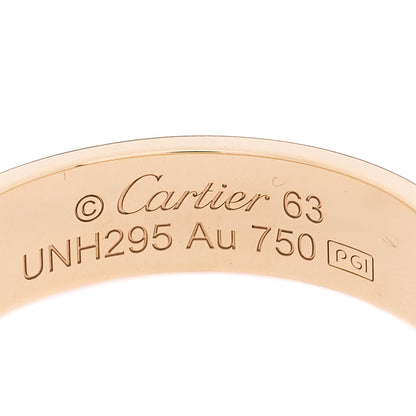 Cartier 18K Yellow Gold 5.5mm LOVE Ring 63 10.25 4 of 5