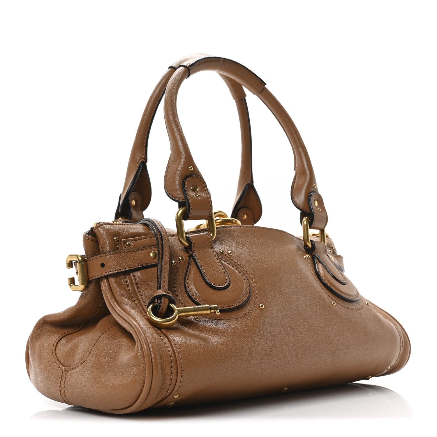 Chloe Grained Buffalo Paddington Mustang Brown 3 of 9