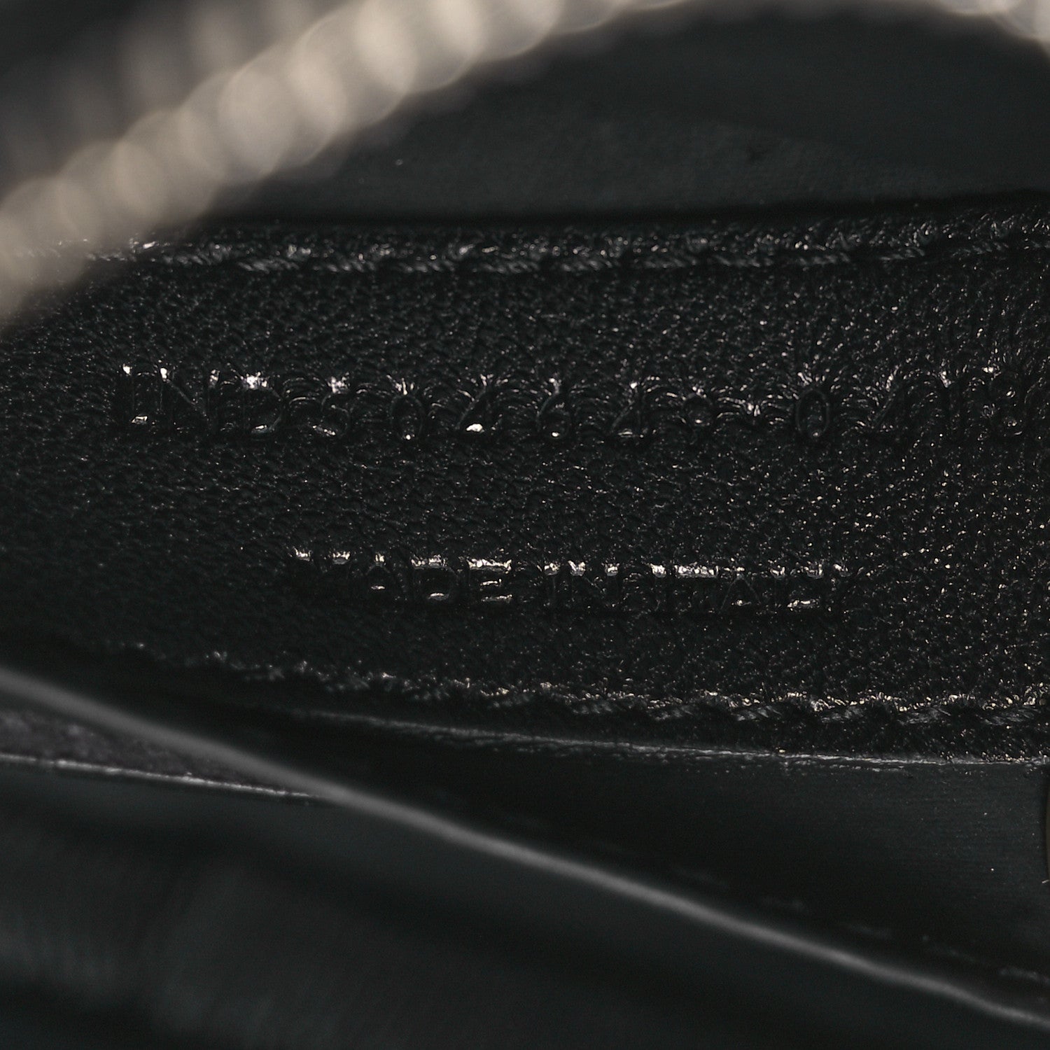 Saint Laurent Lambskin Y Quilted Monogram Loulou Cosmetic Case Black 7 of 10