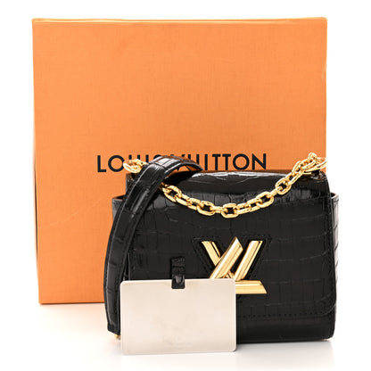 Louis Vuitton Crocodile Twist Mini Shoulder Bag Black 16 of 16