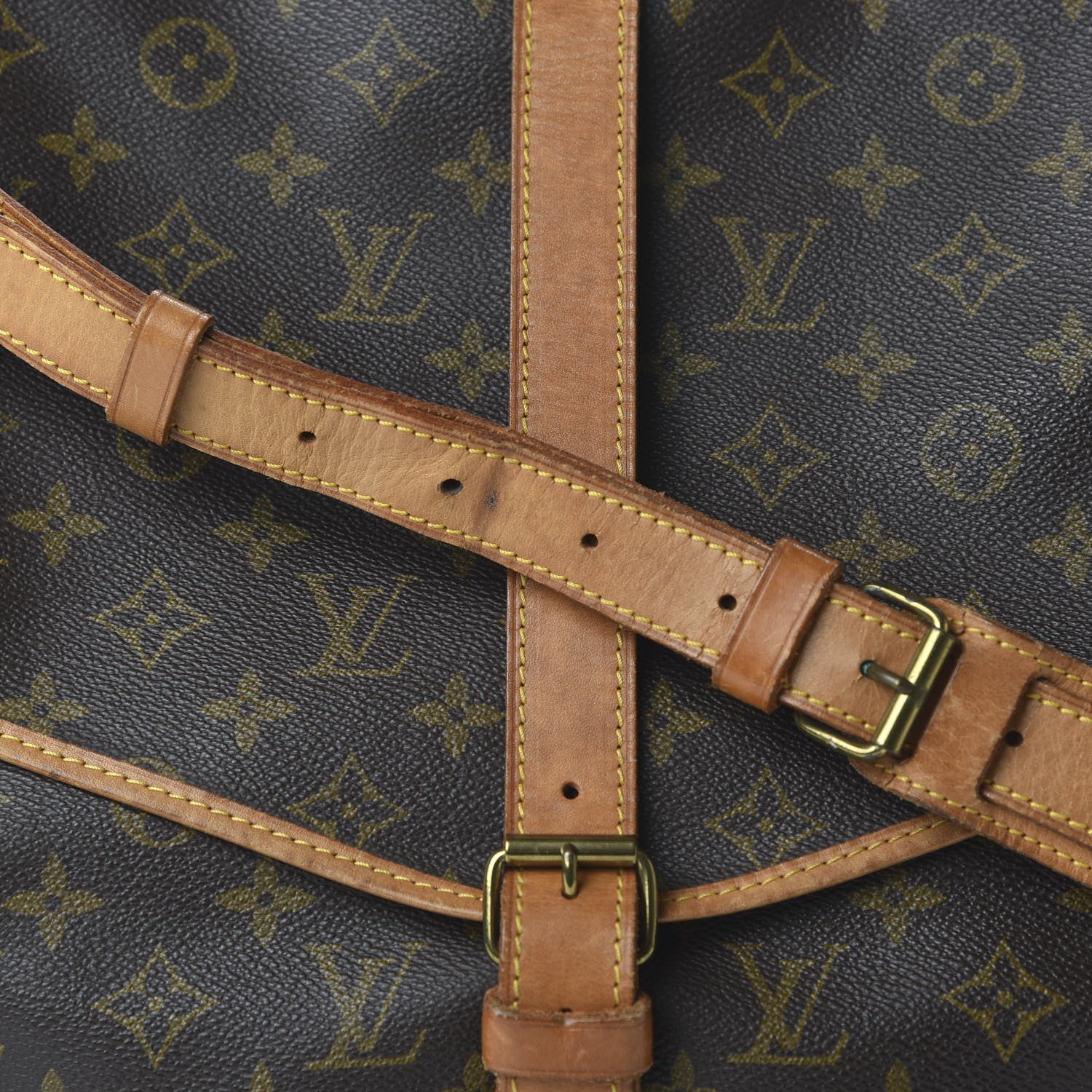 Louis Vuitton Monogram Saumur 35 9 of 10
