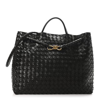 Bottega Veneta Nappa Intrecciato Large Andiamo Shoulder Bag Fondant 1 of 9