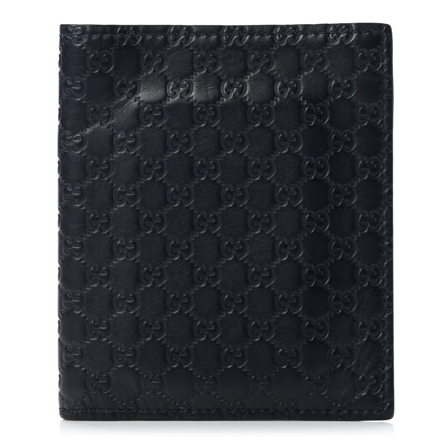 Microguccissima Bi-Fold Wallet Navy