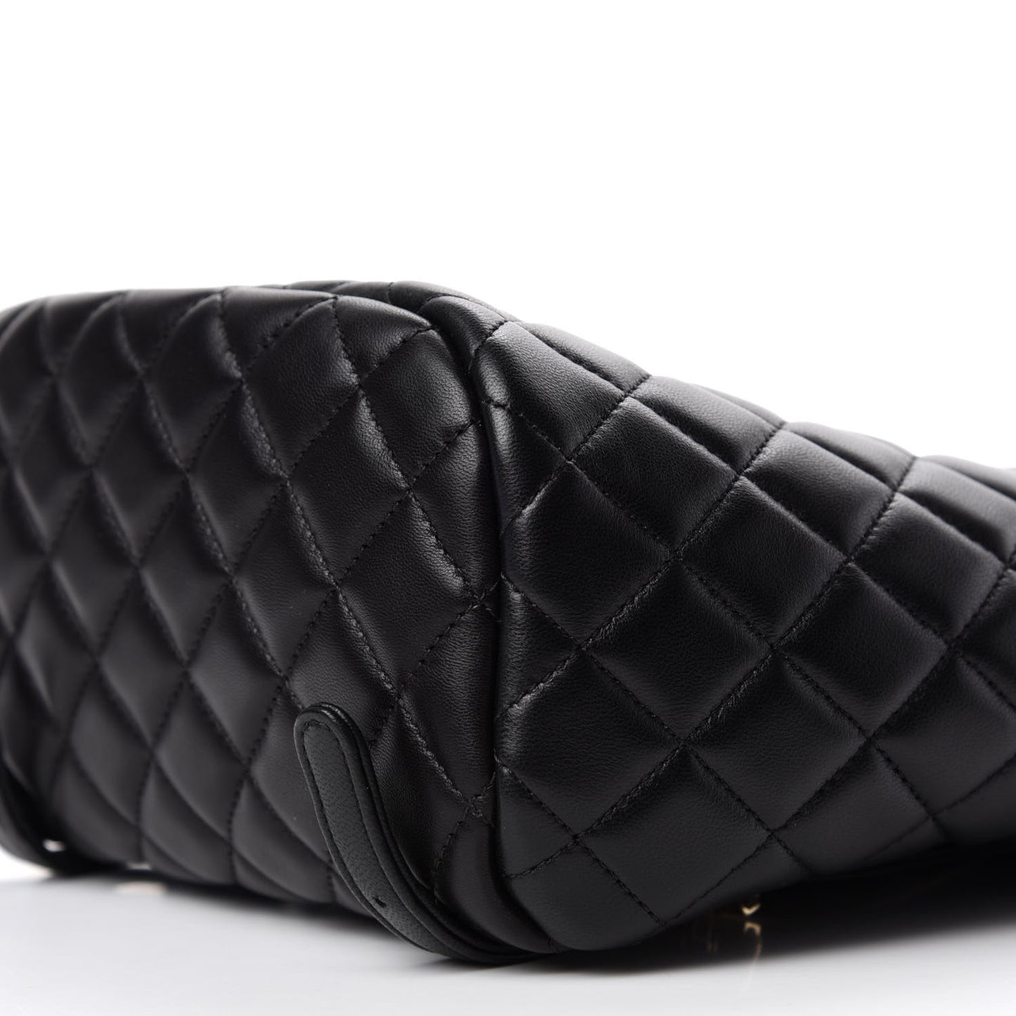 Lambskin Quilted Small Urban Spirit Backpack Black
