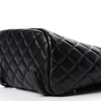 Chanel Lambskin Quilted Small Urban Spirit Backpack Black 6 of 10