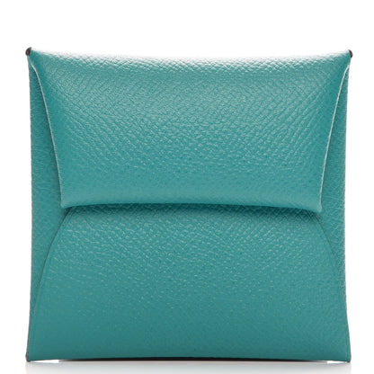 Hermes Epsom Bastia Coin Purse Bleu Paon 1 of 7