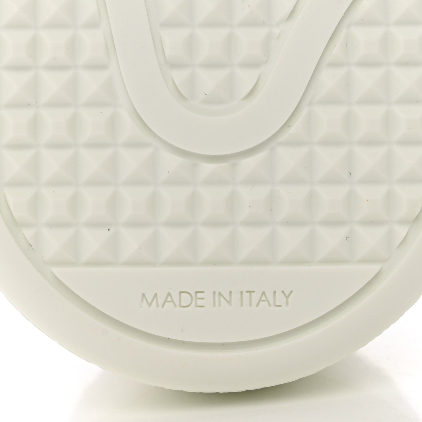 Calfskin Monogram Frontrow Sneaker 35 White