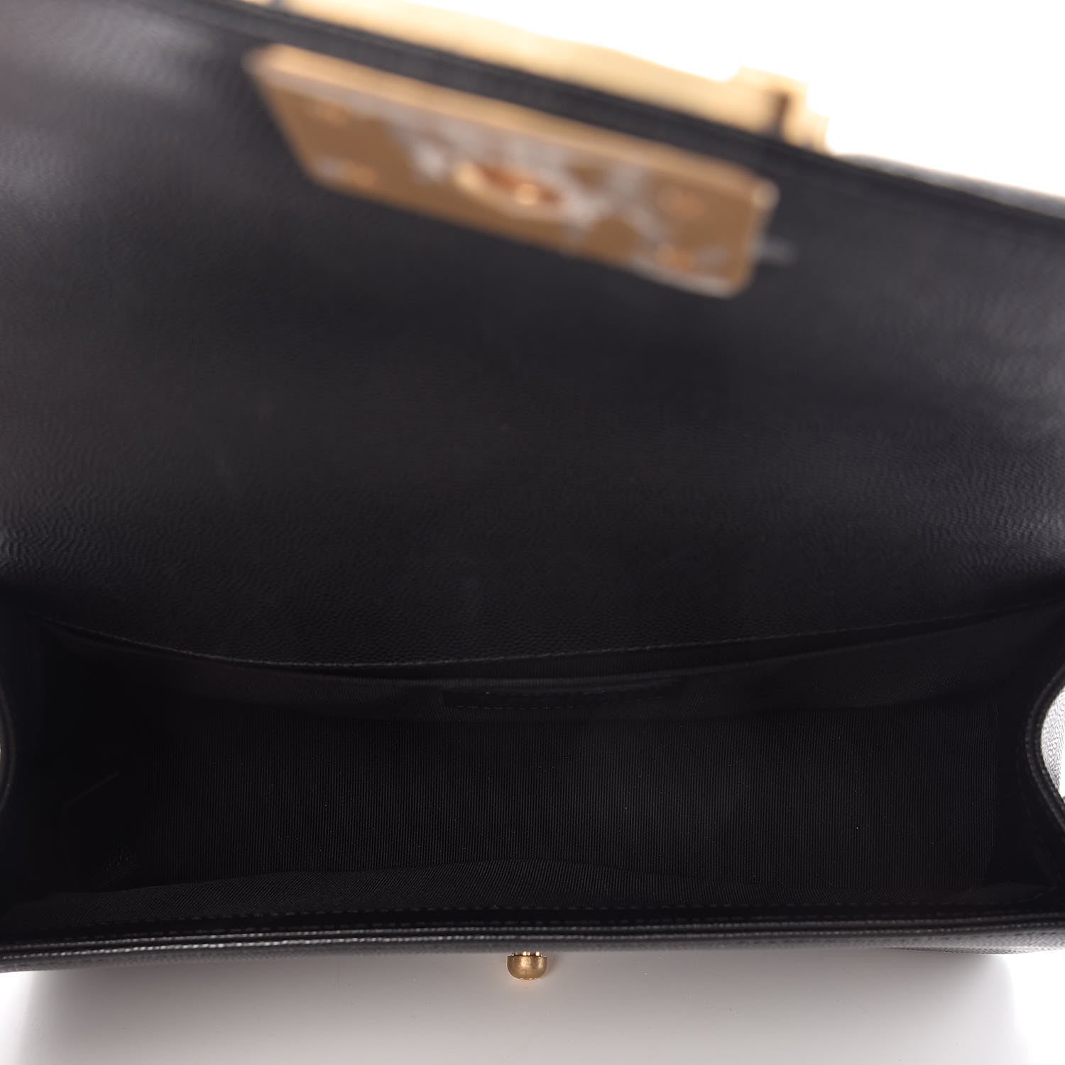 Chanel Caviar Quilted Medium Boy Flap Black 10 of 14