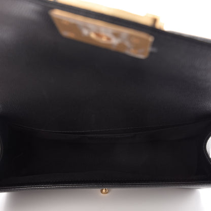 Chanel Caviar Quilted Medium Boy Flap Black 10 of 14
