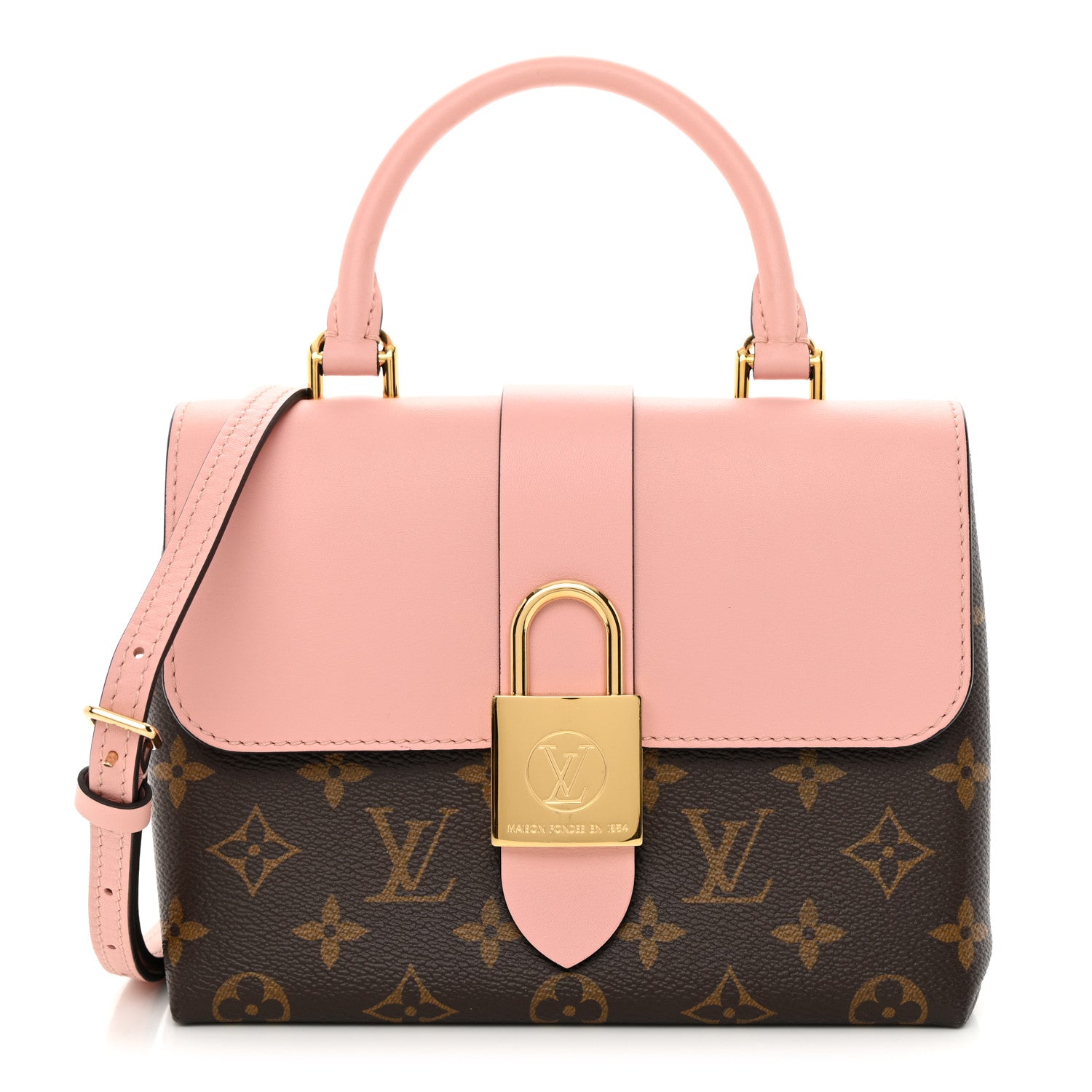 Louis Vuitton Monogram Locky BB Rose Poudre 1 of 12