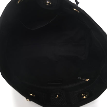 Chanel Mixed Fibers Small Deauville Tote Black 5 of 10