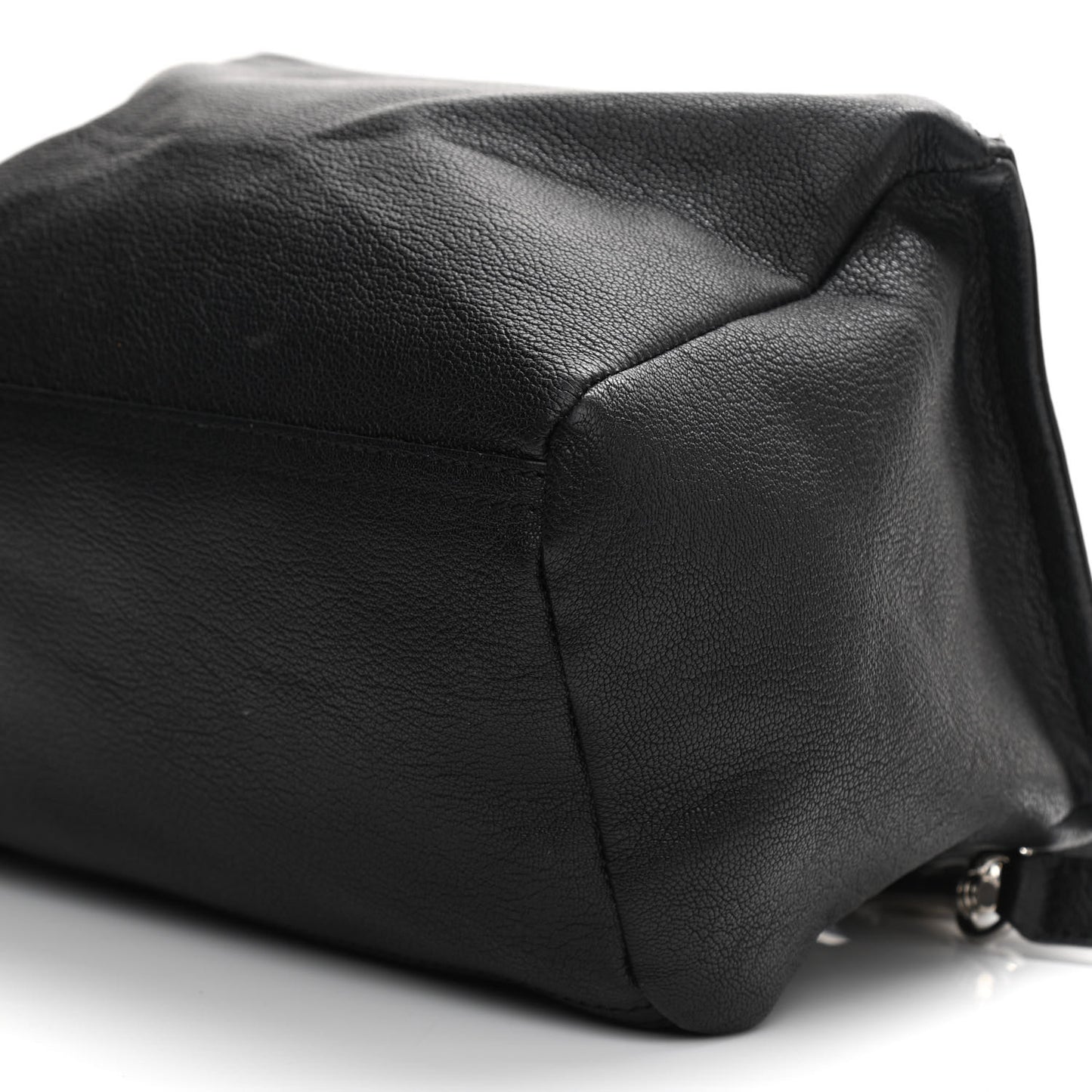 Sugar Goatskin Small Pandora Black