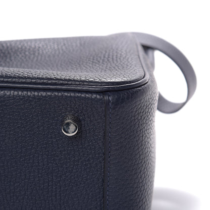 Hermes Taurillon Clemence Lindy 26 Bleu Nuit 11 of 12