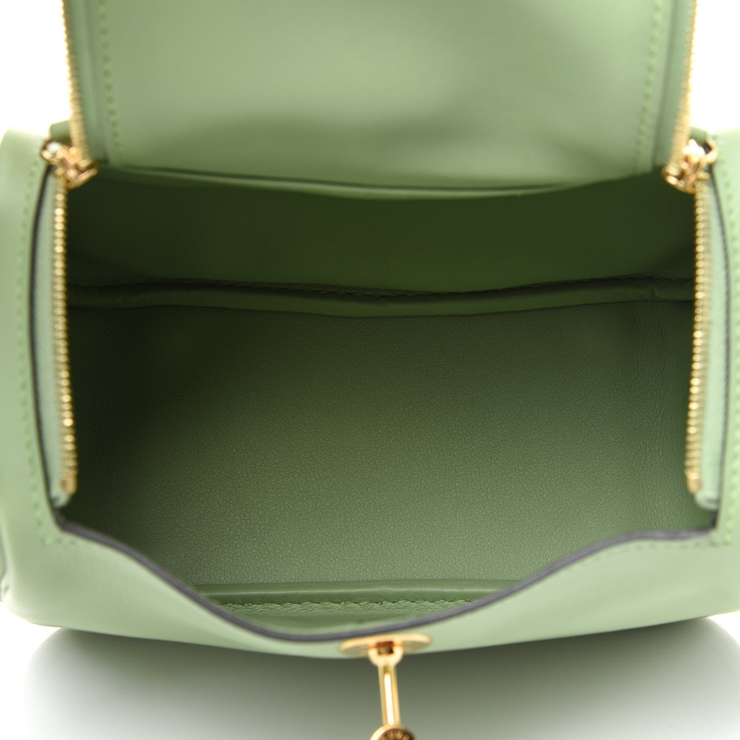 Hermes Swift Mini Lindy 20 Vert Criquet 5 of 11