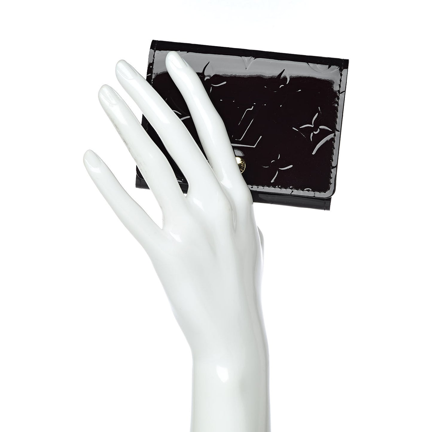 Vernis Business Card Holder Amarante