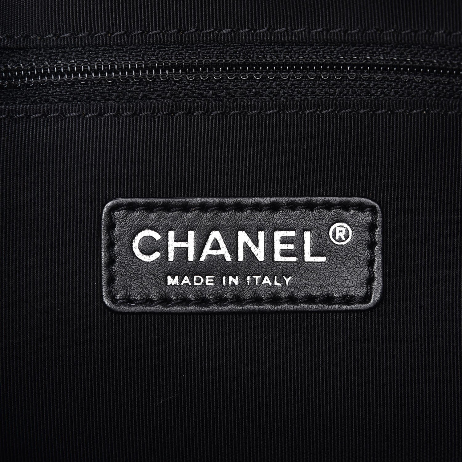 Chanel Vinyl Large Stretch Spirit Cabas Black 6 of 7