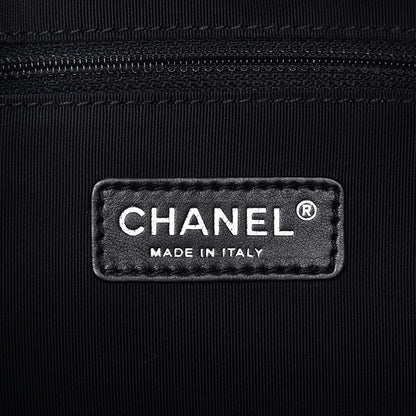 Chanel Vinyl Large Stretch Spirit Cabas Black 6 of 7