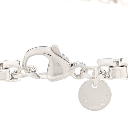 Tiffany Sterling Silver 4mm Venetian Link Bracelet 3 of 5