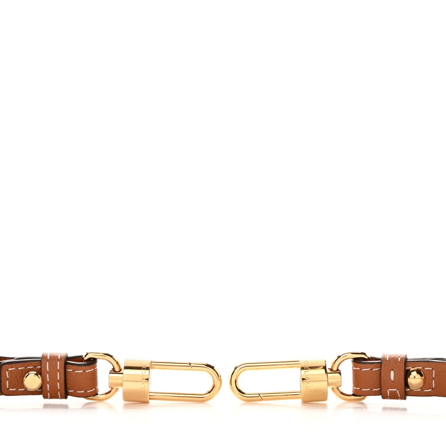 Delvaux Rodeo Calfskin Short Chain Strap Vegetal Ivory 3 of 4
