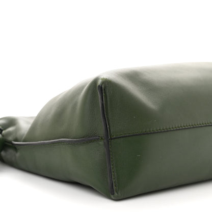 Loewe Nappa Flamenco Knot Clutch Vintage Khaki 8 of 10
