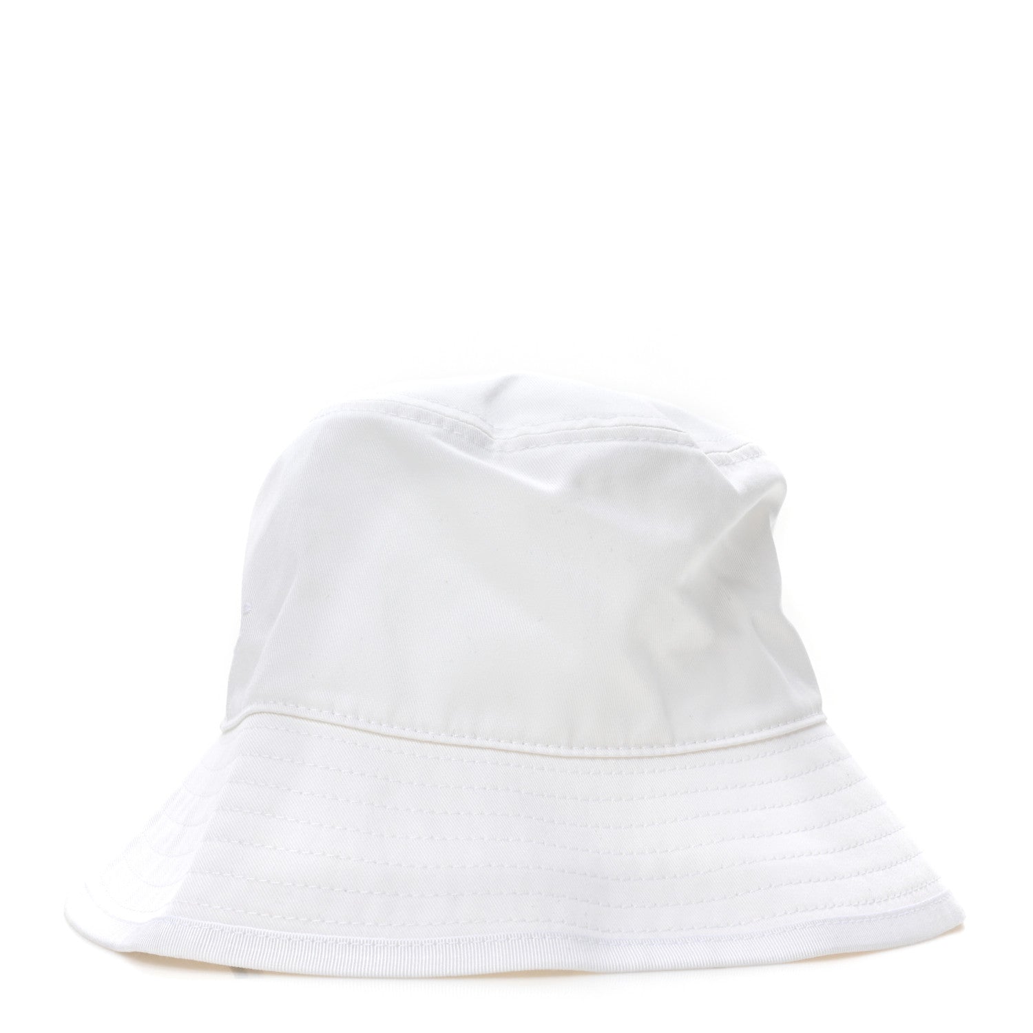 Gucci Cotton Logo Cabris Bucket Hat M White 3 of 7