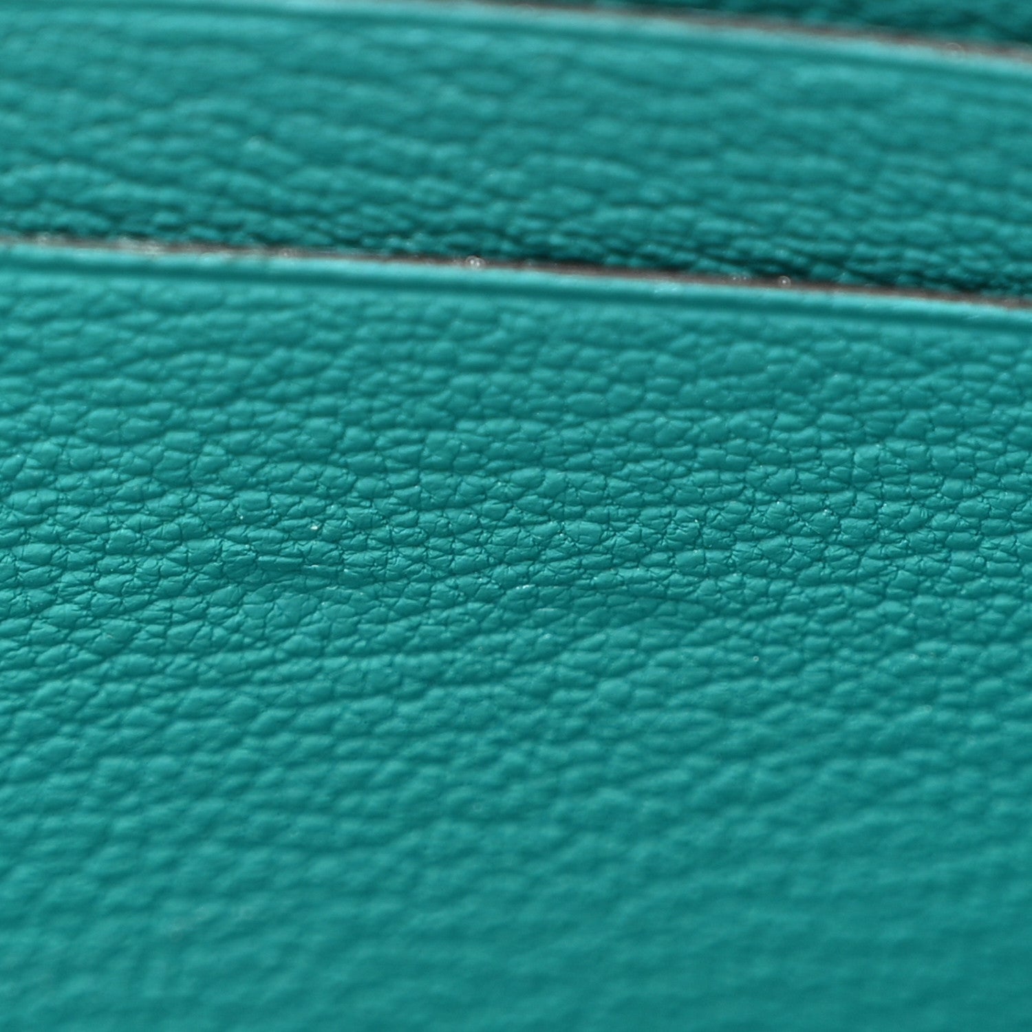 Hermes Chevre Mysore Kelly Longue Wallet Bleu Paon 14 of 18