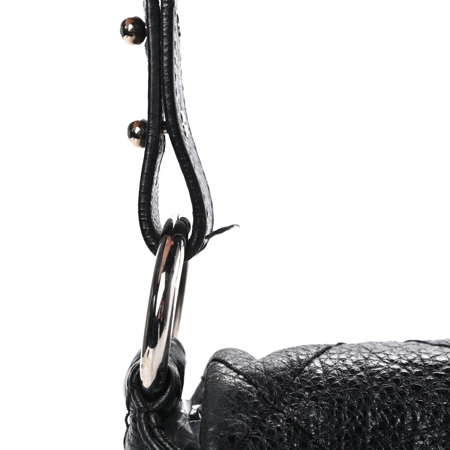 Chanel Glazed Calfskin Stitched On The Road Flap Black 13 of 16