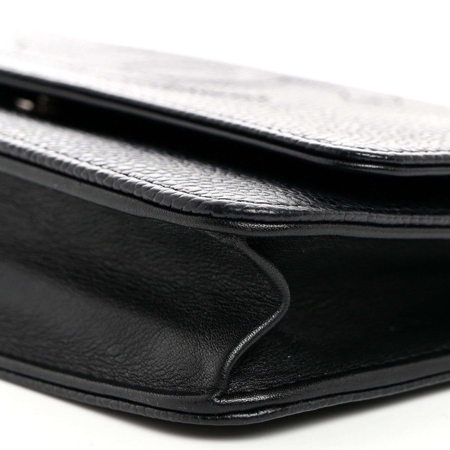 Chanel Caviar Timeless CC Wallet On Chain WOC Black 10 of 10