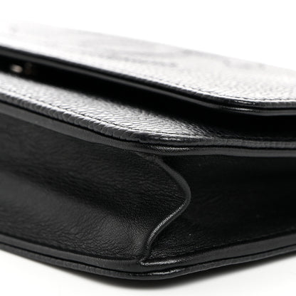Chanel Caviar Timeless CC Wallet On Chain WOC Black 10 of 10