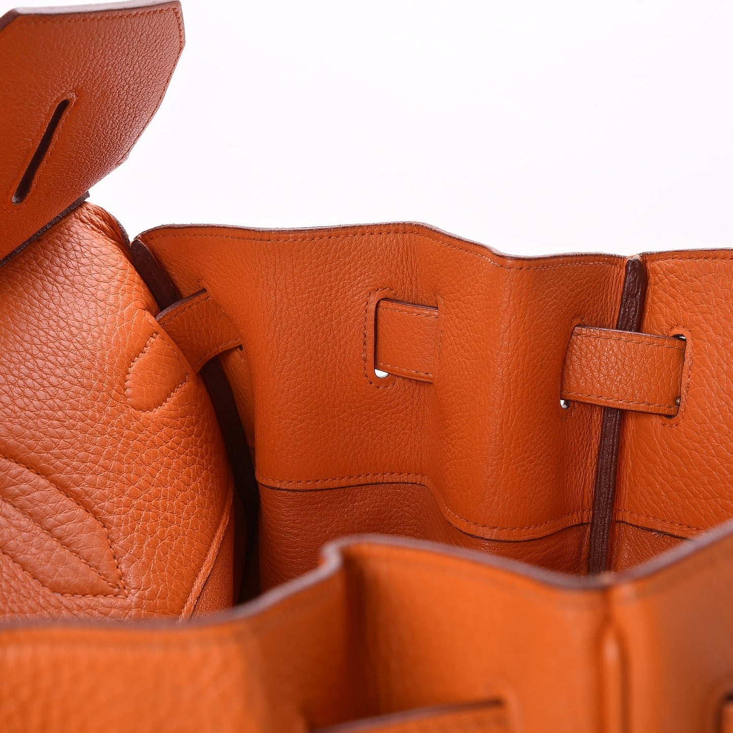 Taurillon Clemence HAC Birkin 40 Orange