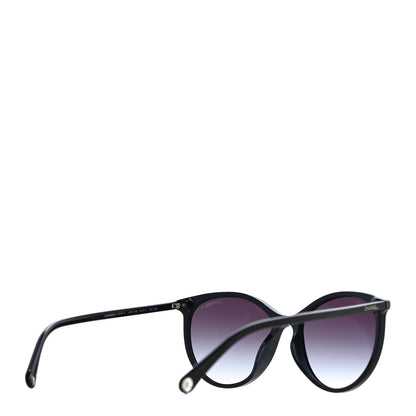 Chanel Acetate Pantos Cat Eye Sunglasses 5448-A Black 3 of 7