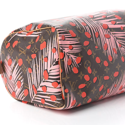 Louis Vuitton Monogram Jungle Dots Speedy 30 Sugar Pink Poppy 8 of 9