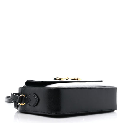 Gucci Textured Calfskin Small Horsebit 1955 Shoulder Bag Black 4 of 8