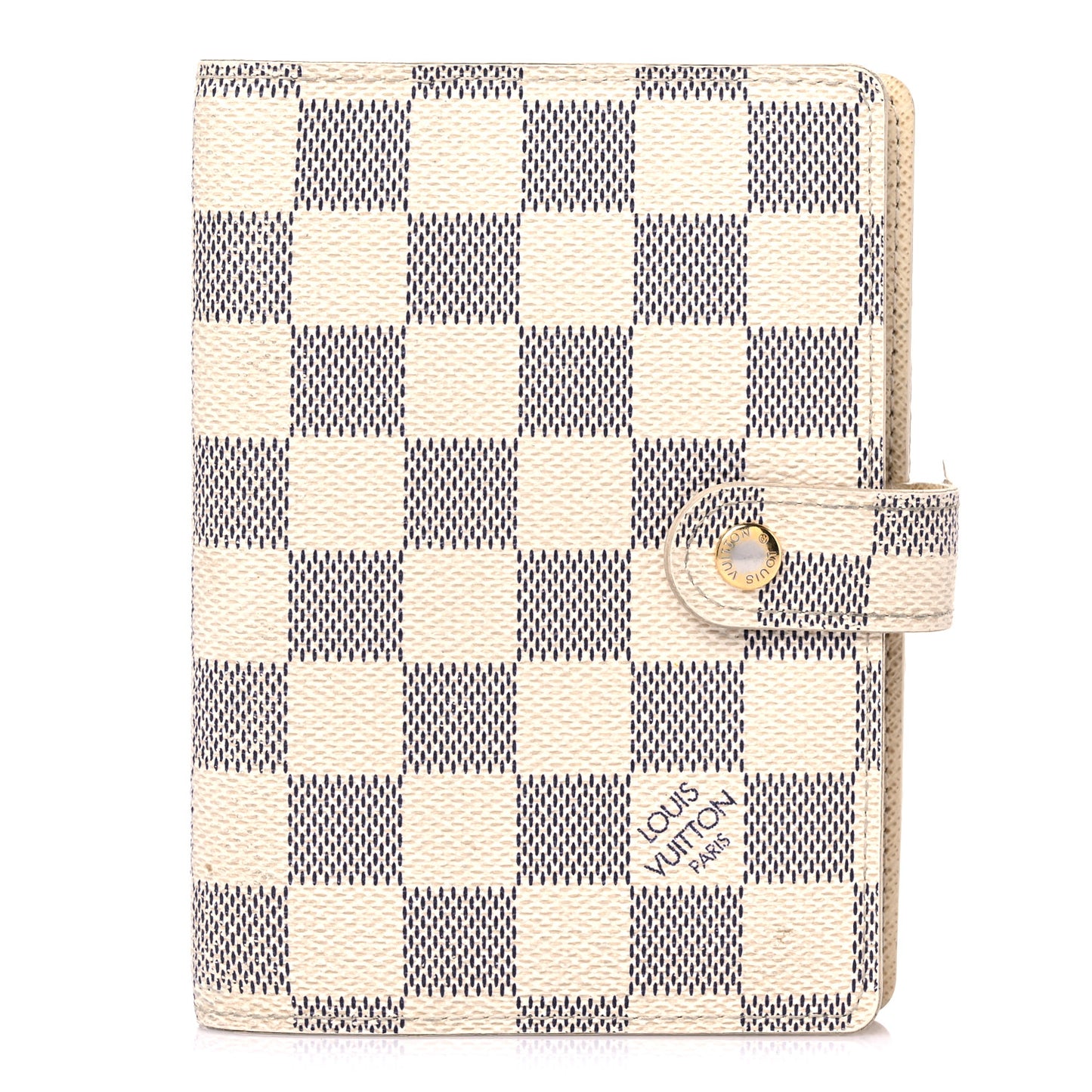 Damier Azur Small Ring Agenda Cover
