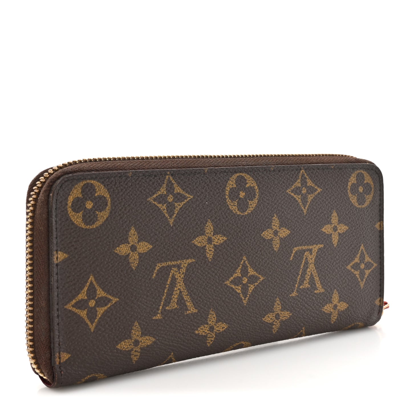 Monogram Clemence Wallet Fuchsia
