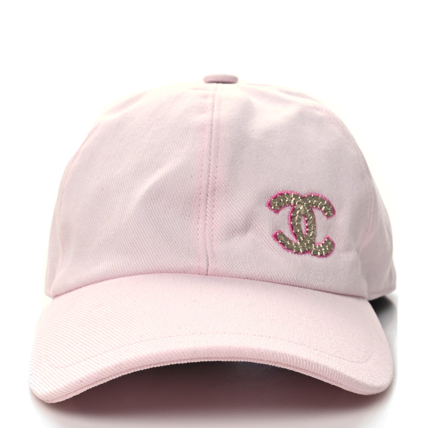 Cotton Sequin CC Cap Hat Light Pink