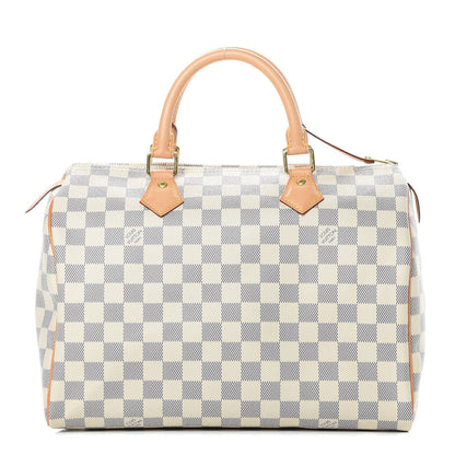 Louis Vuitton Damier Azur Speedy 30 1 of 10