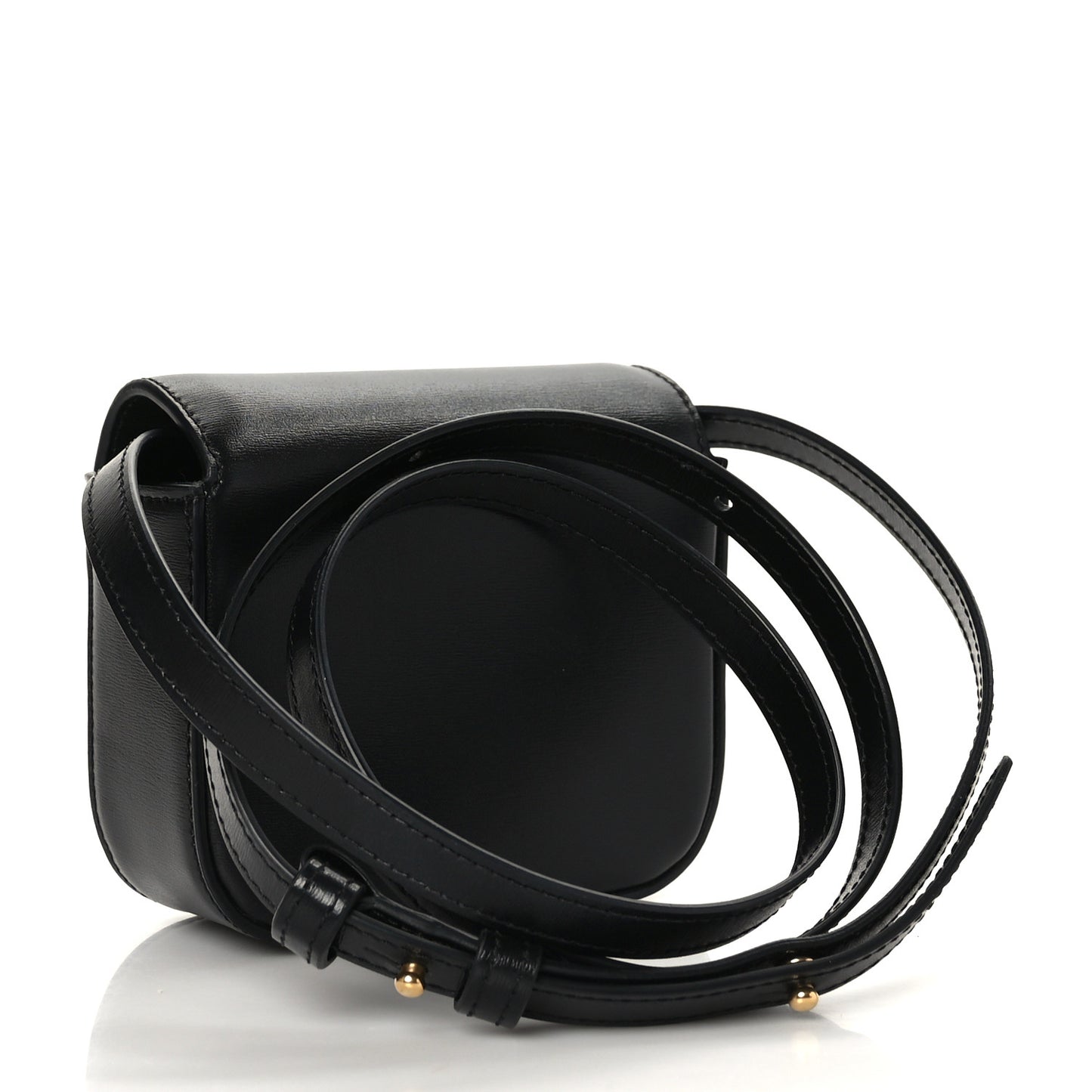 Shiny Calfskin Mini Triomphe Black