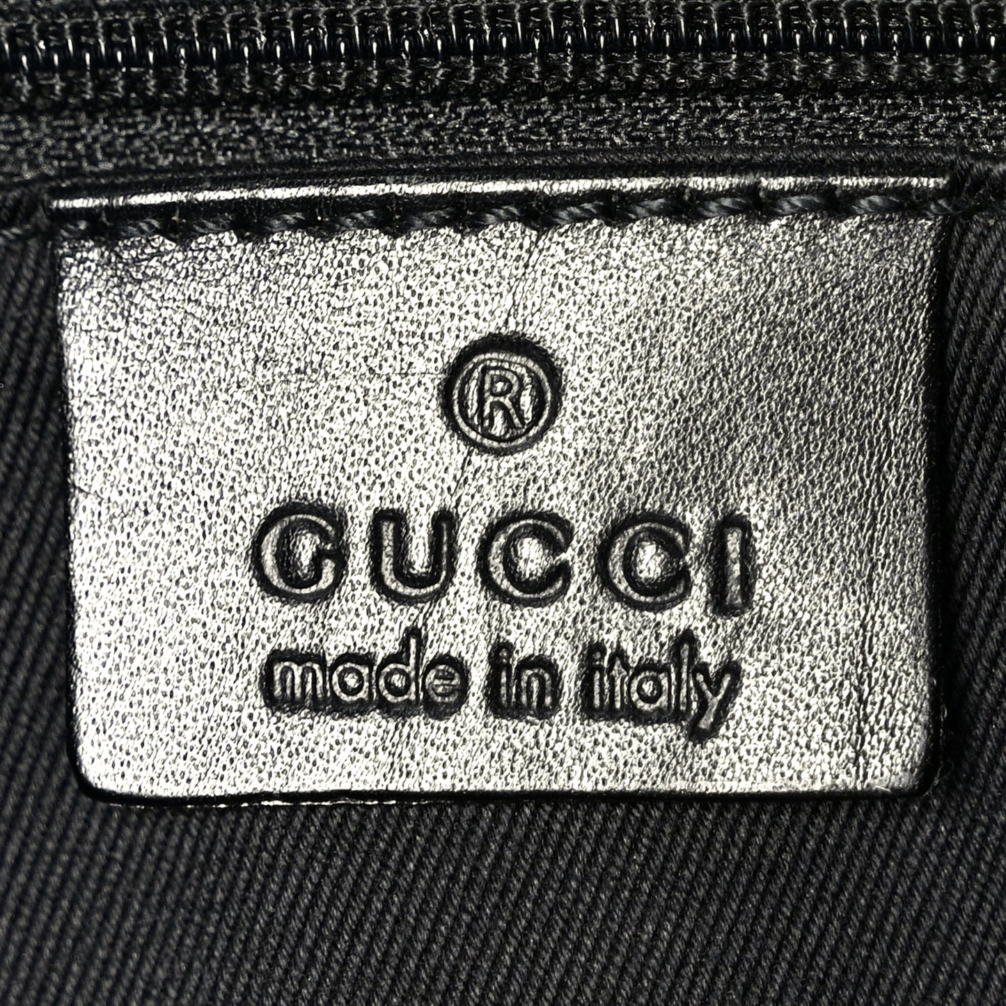 GG Monogram Messenger Crossbody Bag Black